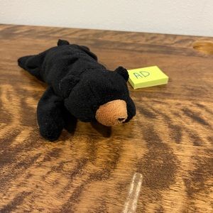 5/$20 BLACKIE the Ty Beanie Baby Bear
